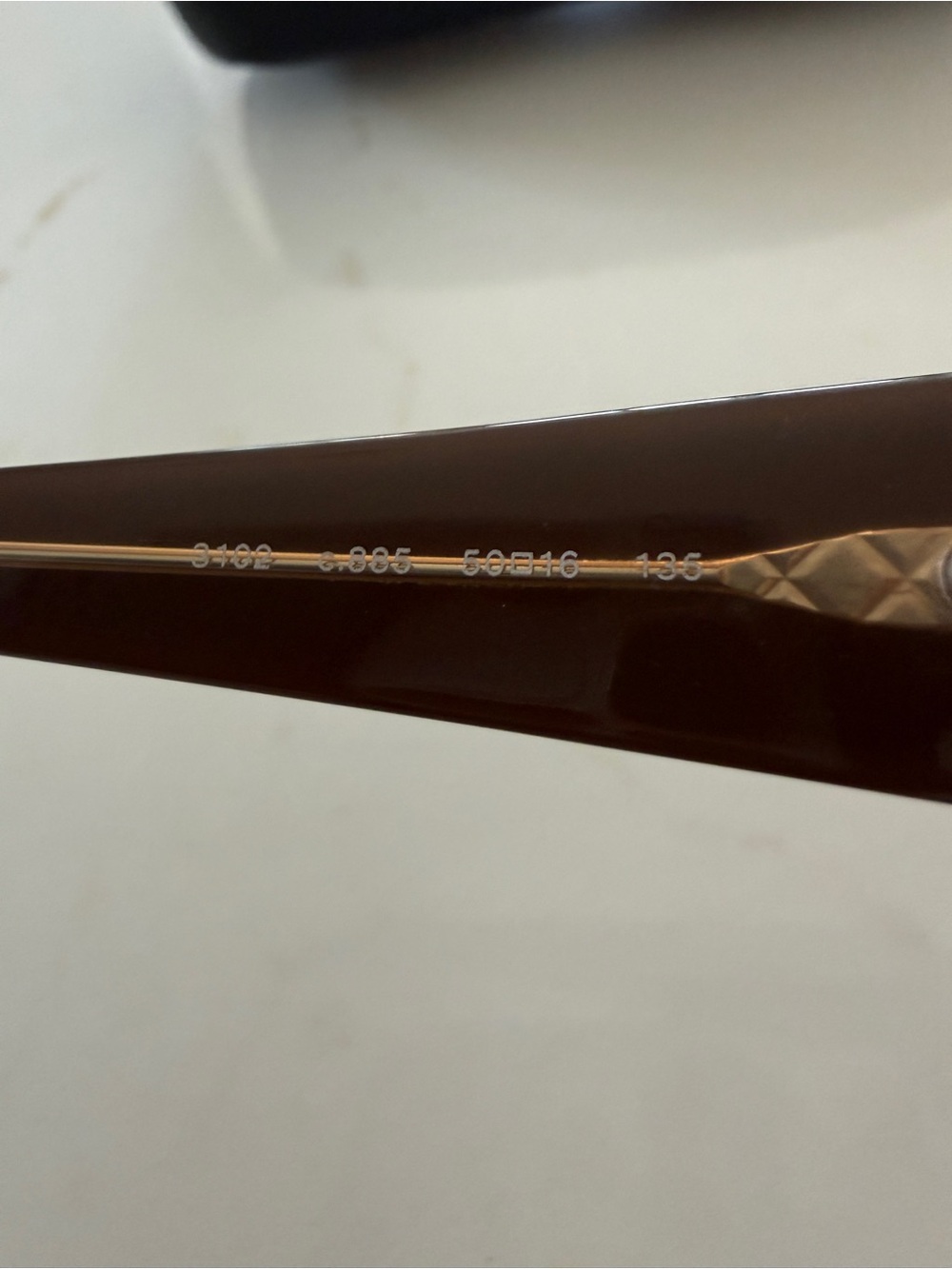 Authentic CHANEL 3102 c.385 Vintage Y2K Brown Rectangular Eyeglasses Frames - Picture 4 of 9